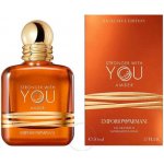 Armani Giorgio Emporio Armani Stronger With You Amber parfémovaná voda unisex 50 ml – Hledejceny.cz