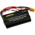 Amewi Trade GmbH Li-Ion baterie 2S 7,4V 3000mAh XT30 – Zboží Dáma