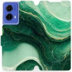 Mobiwear Motorola Moto G85 5G VP38S Zelený mramor – Zboží Živě