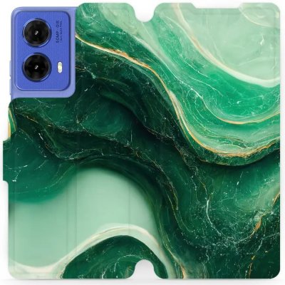 Mobiwear Motorola Moto G85 5G VP38S Zelený mramor – Zboží Živě