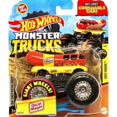 Mattel Hot Weels Monster Trucks kaskadérské kousky Oscar Mayer