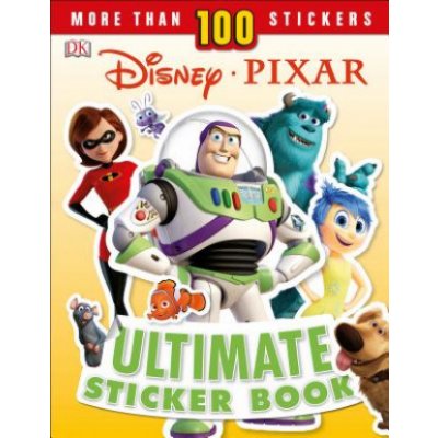 Disney Pixar Ultimate Sticker Book, New Edition – Zboží Mobilmania