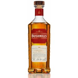 Bushmills 14y 40% 0,7 l (holá láhev)