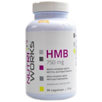 NutriWorks HMB 750 90 kapslí