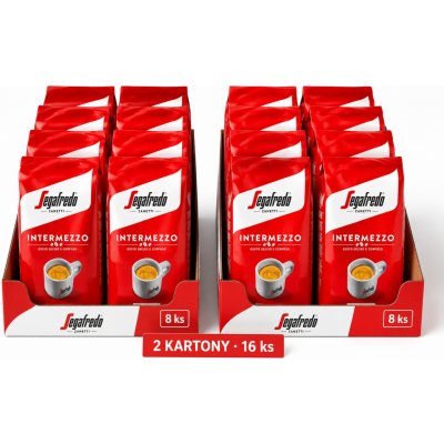 Segafredo Intermezzo zrnková 16 x 1 kg – Hledejceny.cz