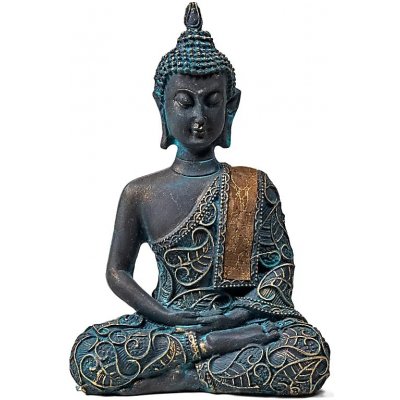 Mini soška Buddha - Soustředěná mysl – Zboží Dáma