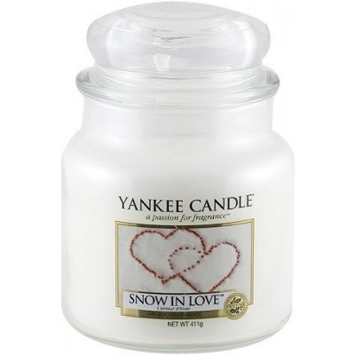 Yankee candle sklo Snow in Love 411 g