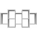 Liore ZÁVĚSNÁ KNIHOVNA BILBAO 7.0 - BÍLÁ – Hledejceny.cz