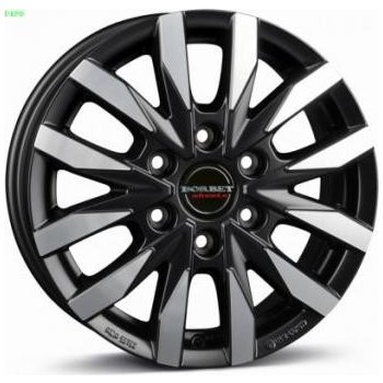 Borbet CW6 6,5x16 6x130 ET54 black polished