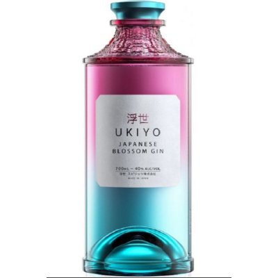 Ukiyo Japanese Blossom Gin 40% 0,7 l (holá láhev) – Sleviste.cz