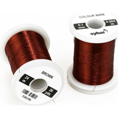 Sybai Drátek Colour Wire Brown 0,31 mm – Hledejceny.cz