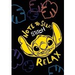 CoolPack Školní sešit Stitch Black A5 linkovaný – Sleviste.cz