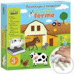Crea Lign Pěnová razítka pro děti Moje farma – Hledejceny.cz