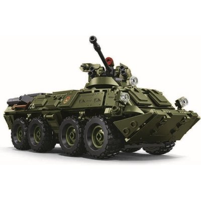 Sluban B1251 Tank BTR-80AS IFV v měřítku 1:35 – Zboží Dáma