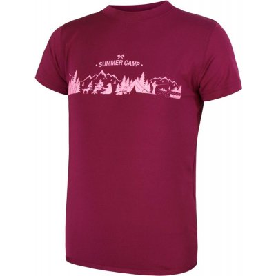 Sensor COOLMAX FRESH PT CAMP dětské triko krátký rukáv lilla – Zboží Mobilmania