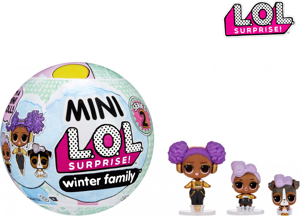 MGA L.O.L. Surprise Mini rodinka balonek s překvapením Winter family