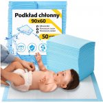 Hygienická savá podložka 90x60 50 ks – Zboží Mobilmania