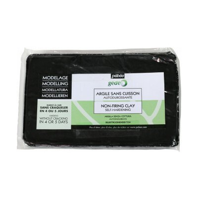 Gédéo Samotvrdnoucí hlína 1,5 kg 52 Black – Hledejceny.cz