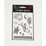 Černé tetovací obtisky tygřice – Zboží Dáma