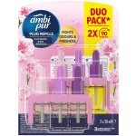 Ambi Pur 3Volution Flowers and Spring náplň 2 x 20 ml – Sleviste.cz