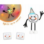 Glo Pals Figurka Party Pal vícebarevná + 2 svítící kostky do vody – Zboží Dáma
