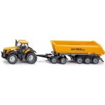 Siku 1858 Traktor FASTRAC JCB 8250 a návěs kontejnerový HALF TRAXX 1:87 – Zboží Dáma