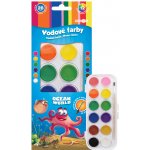 JUNIOR barvy vodové 12 barev 28 mm – Zboží Dáma