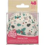 Fun Cakes Košíčky Vánoční cesmína 50 x 32 mm 48 ks – Zboží Dáma