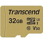 Transcend microSDHC 32 GB UHS-I U3 TS32GUSD500S – Sleviste.cz