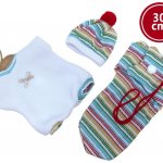 Llorens M30-008 obleček pro panenku miminko 30 cm – Sleviste.cz