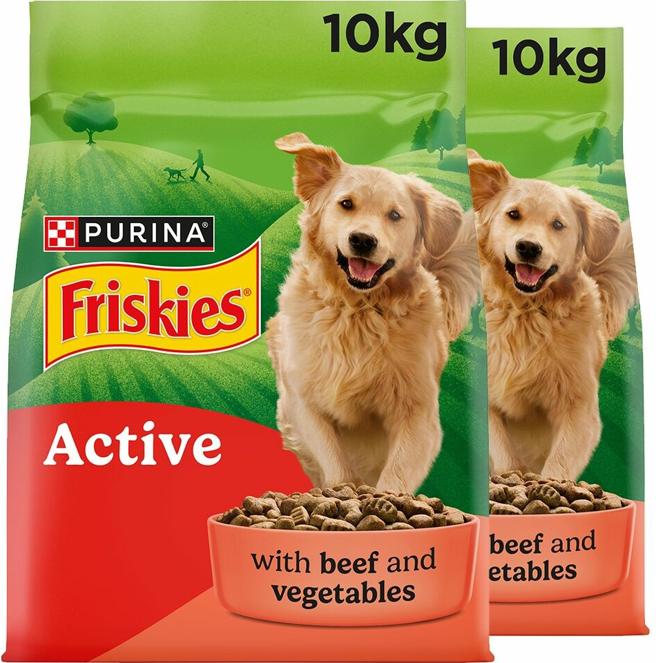 Friskies Vitafit Active hovězí 2 x 10 kg