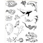 Creatoys Gelová razítka Podmořský svět – Zboží Mobilmania