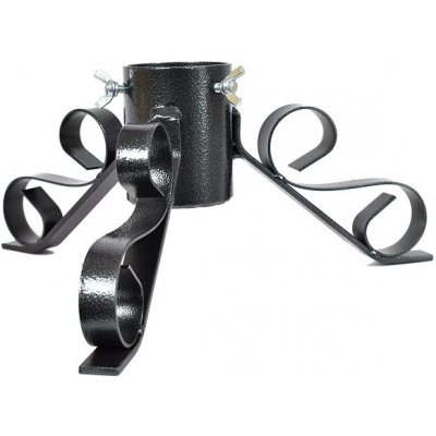 JKOV Stojan na stromek - kov, černý, 64 mm – Zboží Mobilmania