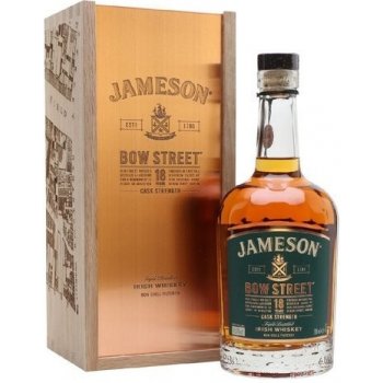 Jameson Bow Street 18y 55,3% 0,7 l (holá láhev)