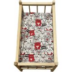 SDS Matrace do postýlky pro panenky Kočky v kině /Polyester 50x28 cm – Zboží Mobilmania