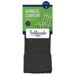 Bellinda Bambusové klasické pánské ponožky BAMBUS COMFORT SOCKS černá – Sleviste.cz