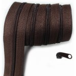 Zip spirálový hnědý 5 mm metráž – Hledejceny.cz