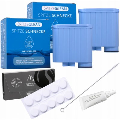 Spitze Clean Schnecke 2 ks + Seltino Clean + mazivo HD5061/01 – Zboží Mobilmania