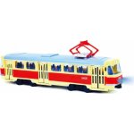 Rappa Tramvaj hlásící zastávky česky s funkčními dveřmi 28 cm – Zboží Dáma