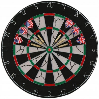 Master Darts Deluxe sisalový terč – Zboží Mobilmania
