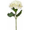 Květina Umělá hortenzie bílá 68 cm