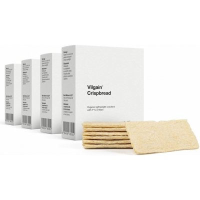 Vilgain Crispbread BIO 4× cizrnový 100 g – Zboží Dáma