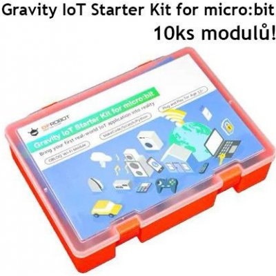 DFrobot Gravity IoT začátečnická sada pro micro:bit 10ks modulů – Zbozi.Blesk.cz