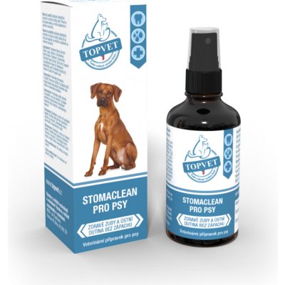 Topvet stomaclean zubní péče pro psy 50 ml – Hledejceny.cz