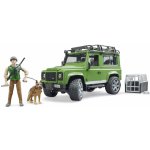 Bruder 2587 Land Rover Defender figurka myslivce a psa – Zbozi.Blesk.cz