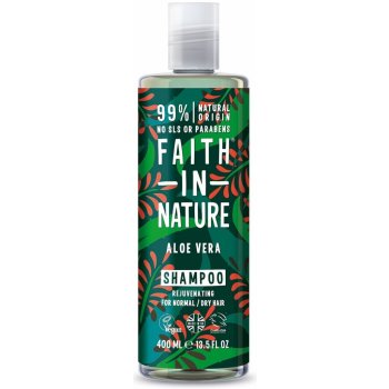 Faith in Nature přírodní šampon s Bio aloe Vera 400 ml