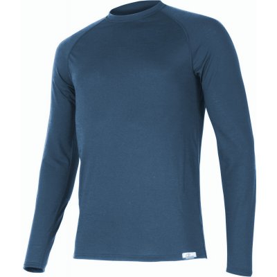 Lasting Pánské merino triko Atar modré – Zboží Mobilmania