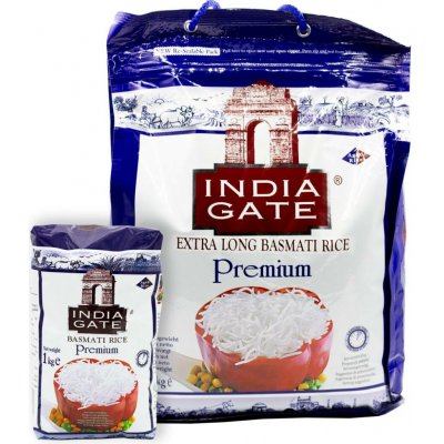 INDIA GATE PREMIUM Basmati rýže 1 kg – Zboží Dáma