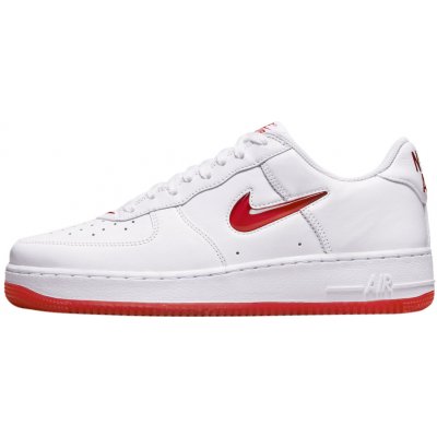 Nike Air Force 1 Low '07 Retro Color of the Month Jewel Swoosh University Red