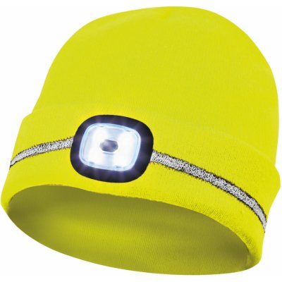 crivit dámská pánská čepice s LED svítidlem žlutá